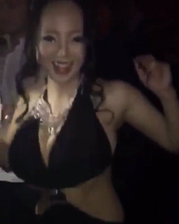 Busty Azn InDaClub #jRaUdEFo