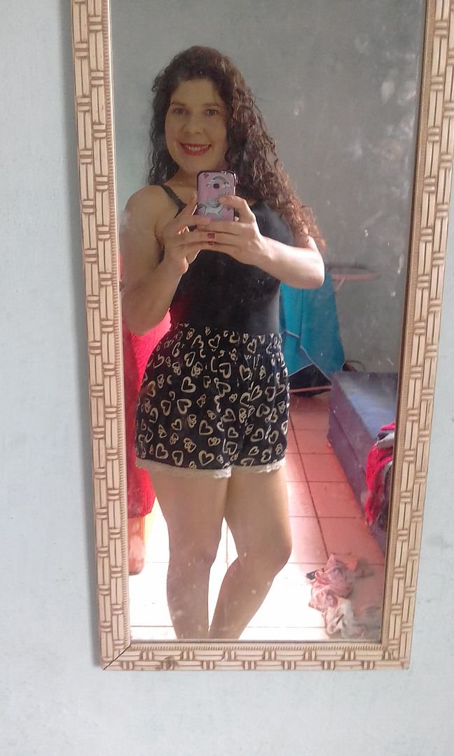 Esposa alagoana mostrando a xoxota #juAxCynJ