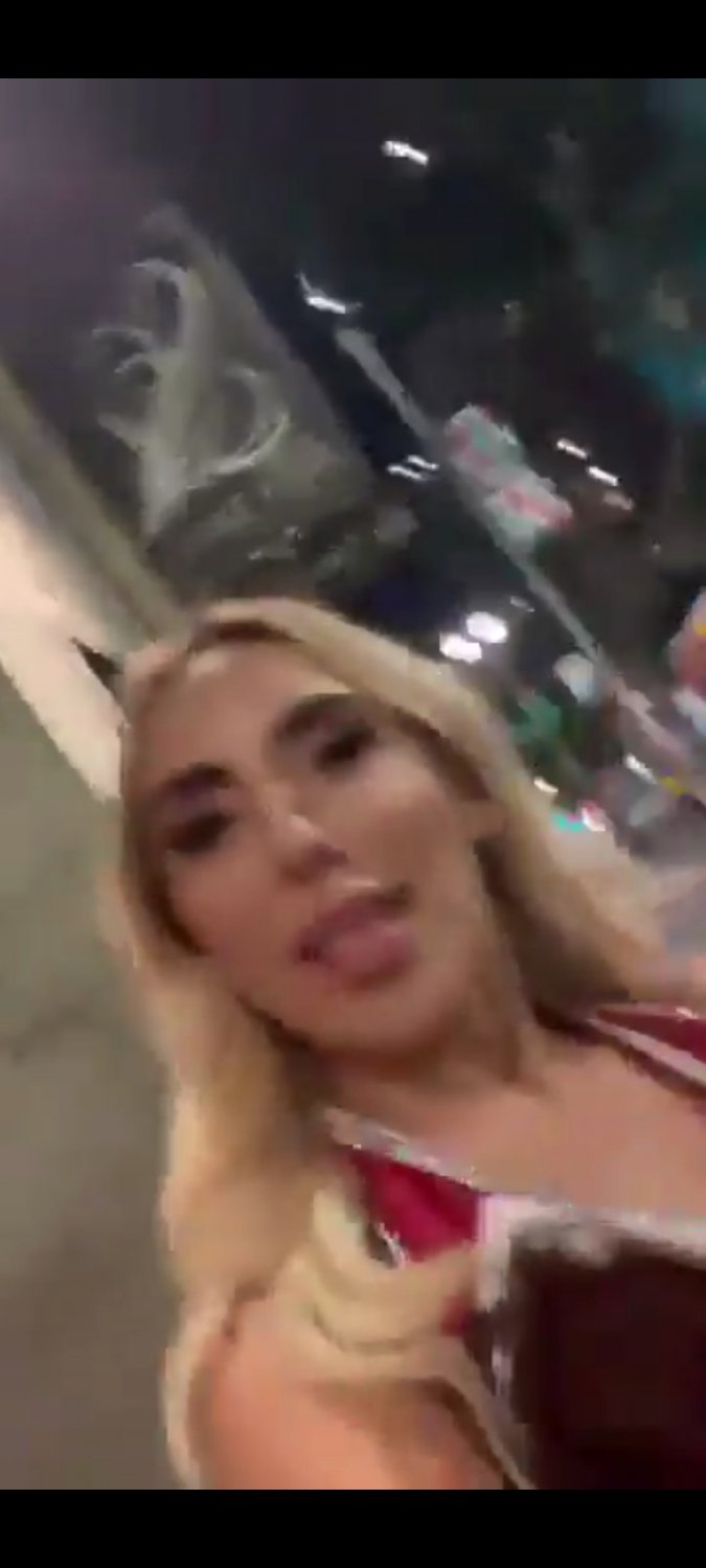 Two exhibitionist sluts sucking stranger's cock outdoors downtown #JV6MSoqz