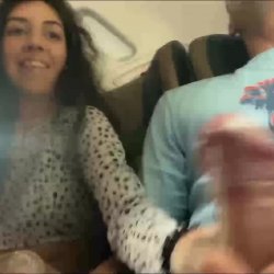 Risky Public Handjob