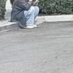 Latina girl vaping candid sexy