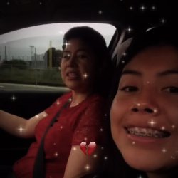 latina slut realizes she has cross necklace on and gets ashamed but doesn’t realize mary behind too