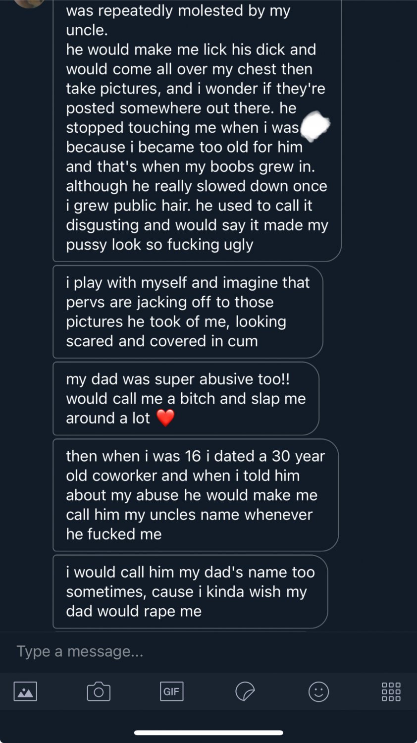 Shoutout to DAD JASON & UNCLE ISAAC for breaking this pathetic cunt for all us perverts to enjoy 😈 #M4oCBM4T