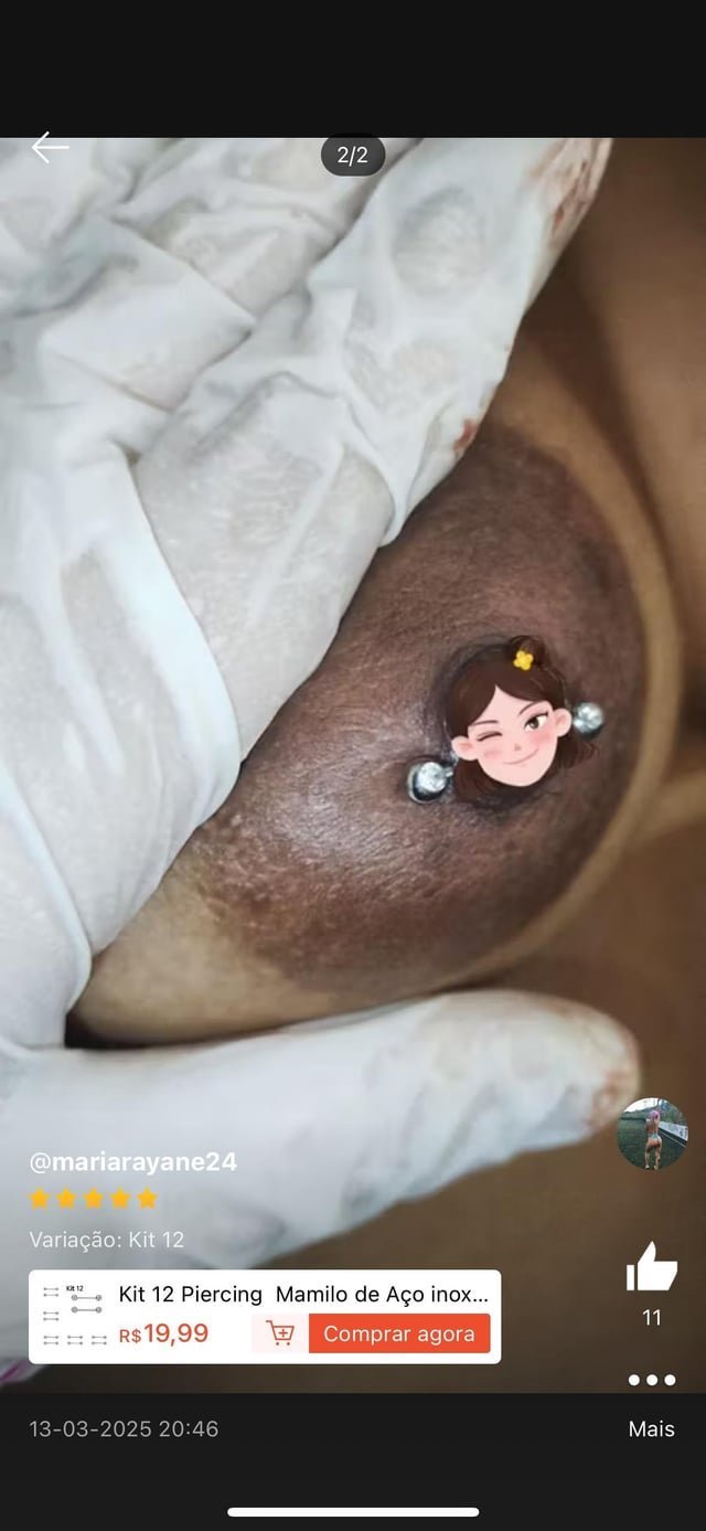Avaliações de piercing no peito shope,quem quiser vazar amiga , esposa ou namorada vem pv no sigilo #mOLgZGu1