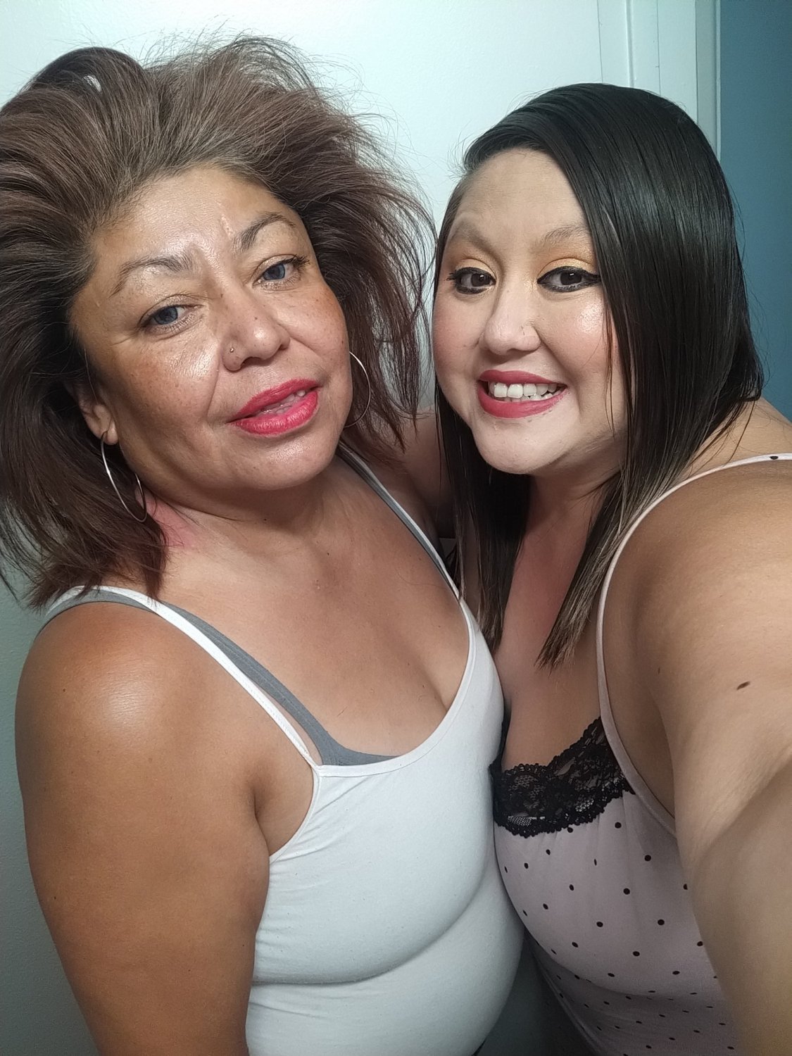 Mexican Bbw mom and daughter #nBVq2eBU