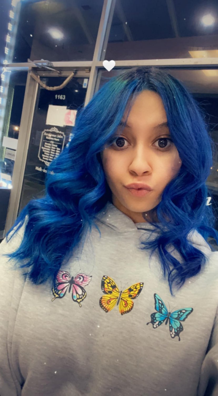 Maria blue haired latina slut sucks dick #nhsBPEie