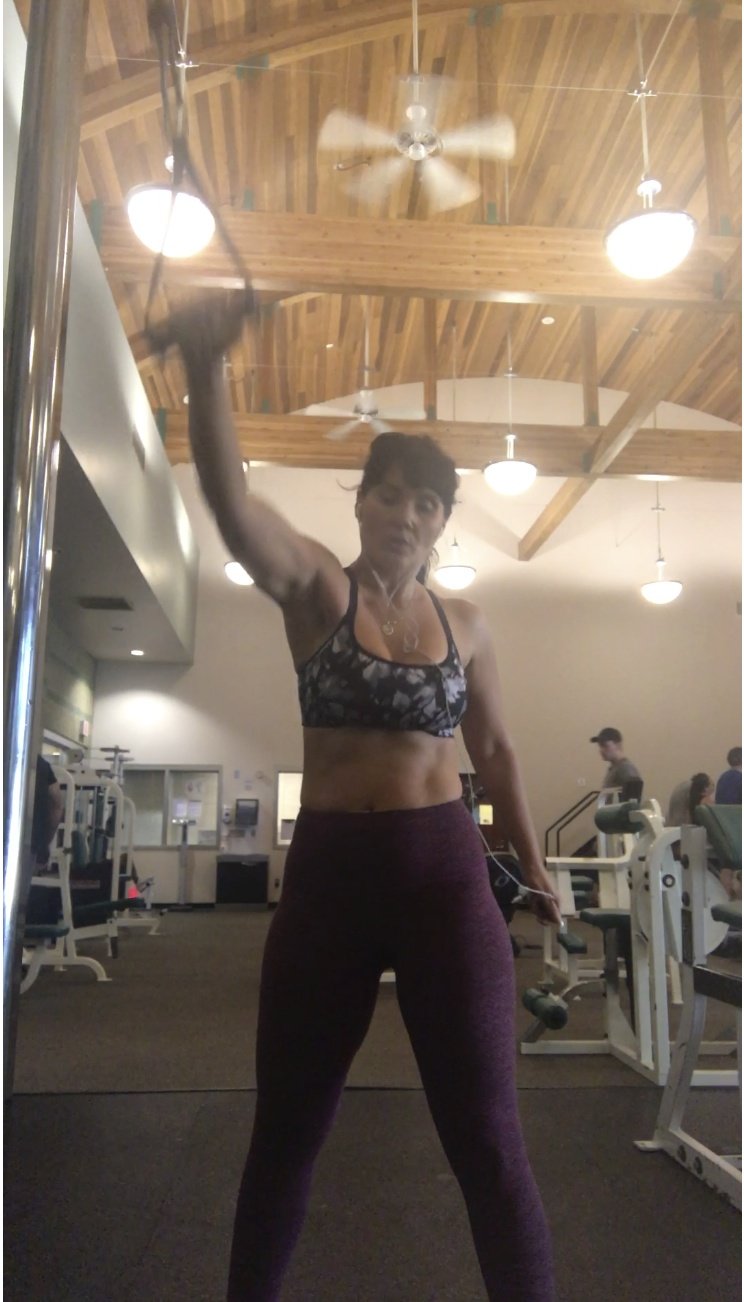 nlzinots Best Friends mom in sports bras and yoga pants #NLziNotS