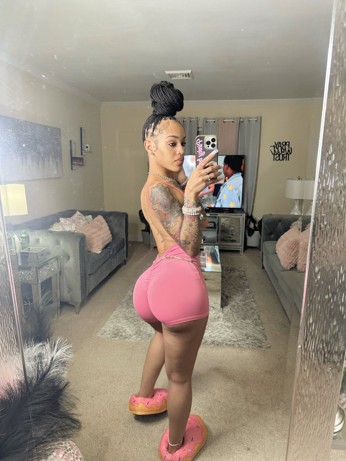 Sexy hot Ebony Tiahnie 🥵🍑🔥 #ON4p2xG2