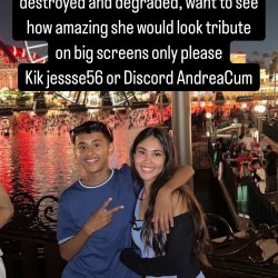 Zulma’s younger brother begging me to post her so her can see her absolutely degraded by huge cocks