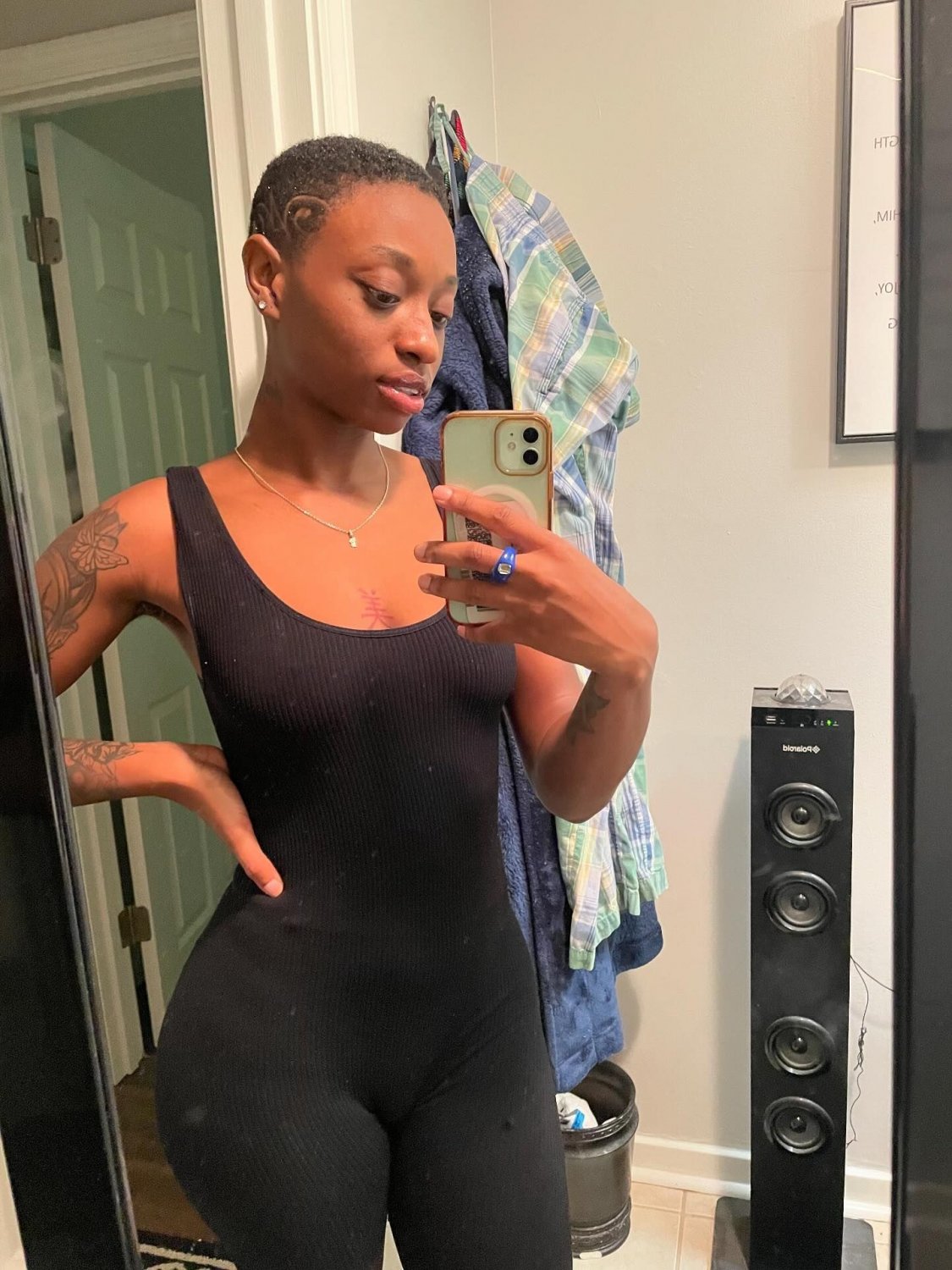 Dark Skin Tomboy Short Hair Baddie #PAALUanq