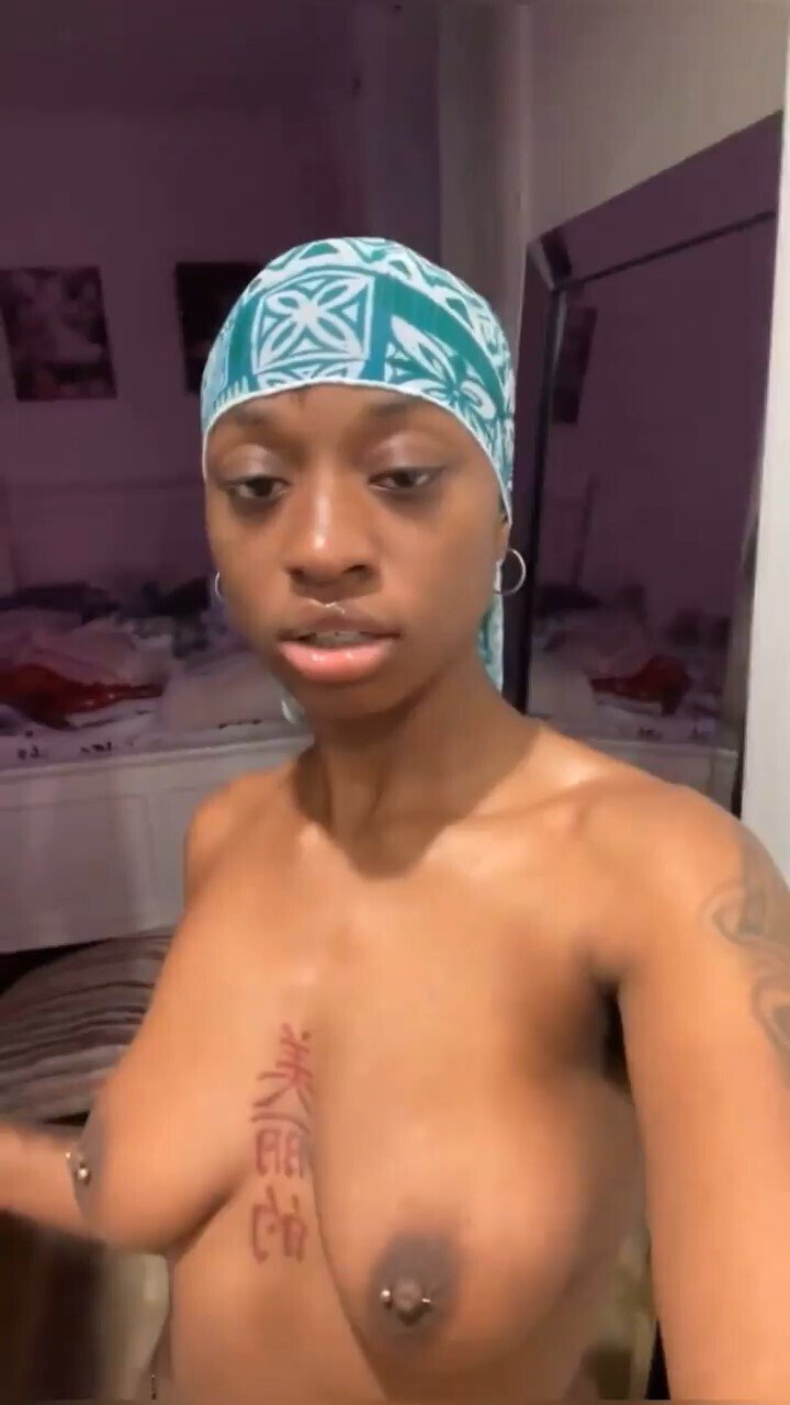 Dark Skin Tomboy Short Hair Baddie #Pb0R010u