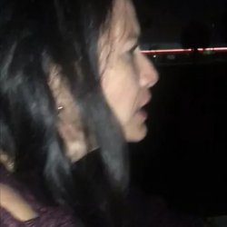 Hubby flim his Hotwife dogging outside part 001