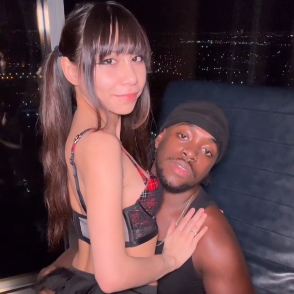 ⲛýмpĥ_cåñdy - getting fucked by a big dick Goth Asian BBC #rpX4ow4D