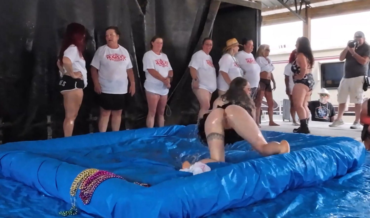 Drunk sluts showing off in wet tee contest #Sa2DtQdw