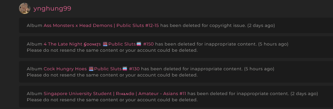 They Keep Deleting Shit - No real reason its not against TOS #SVHod3oY