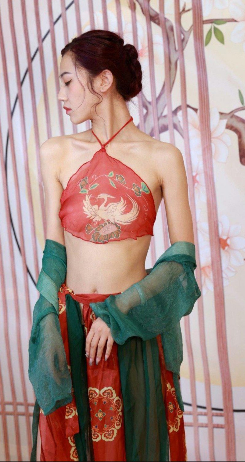 Chinese Model in Sexy Chinese Traditional Lingerie #t7h6iv6r