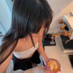 So ur just gonna stand there while I make ur coffee? 😏