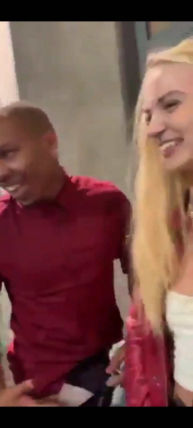 Two exhibitionist sluts sucking stranger's cock outdoors downtown #Ti1EVaUN