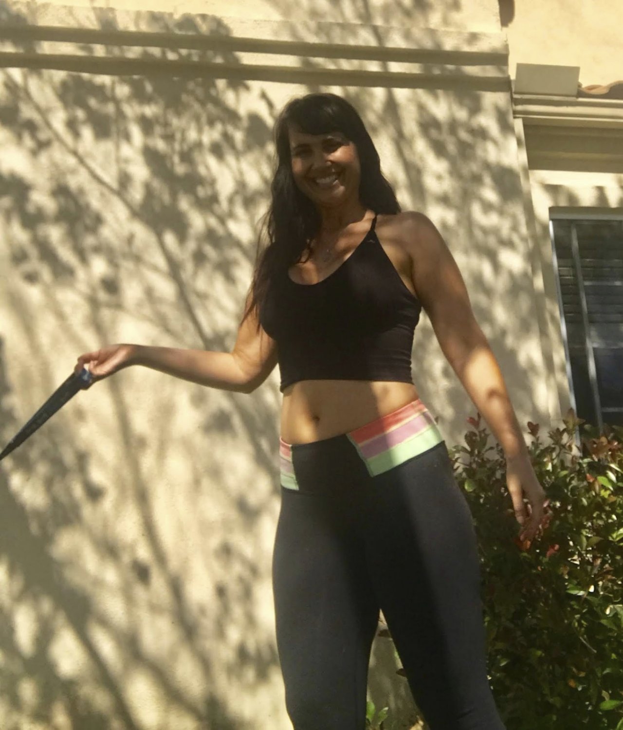 u7d5otdt Best Friends mom in sports bras and yoga pants #u7D5OtDT
