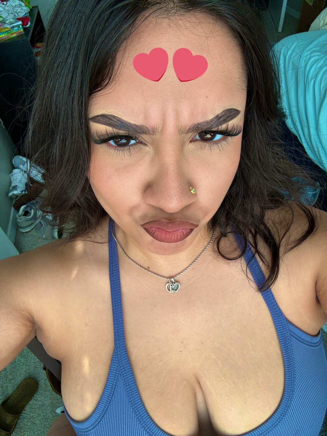Cute Latina Big Tits pouty faced for trib #v23gVjjr