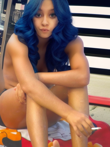Maria blue haired latina slut sucks dick #xe4FzQql