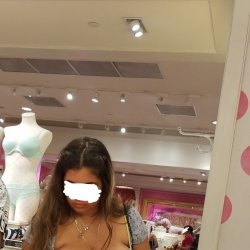 Latina babe dress cleavage