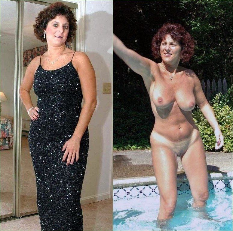 Mature dressed and undressed #ZEx54iMW