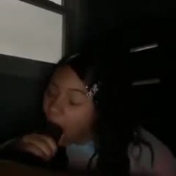 Her toxic ass love sucking sum