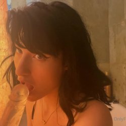 Request: Hot brunette teen plays with her cunt