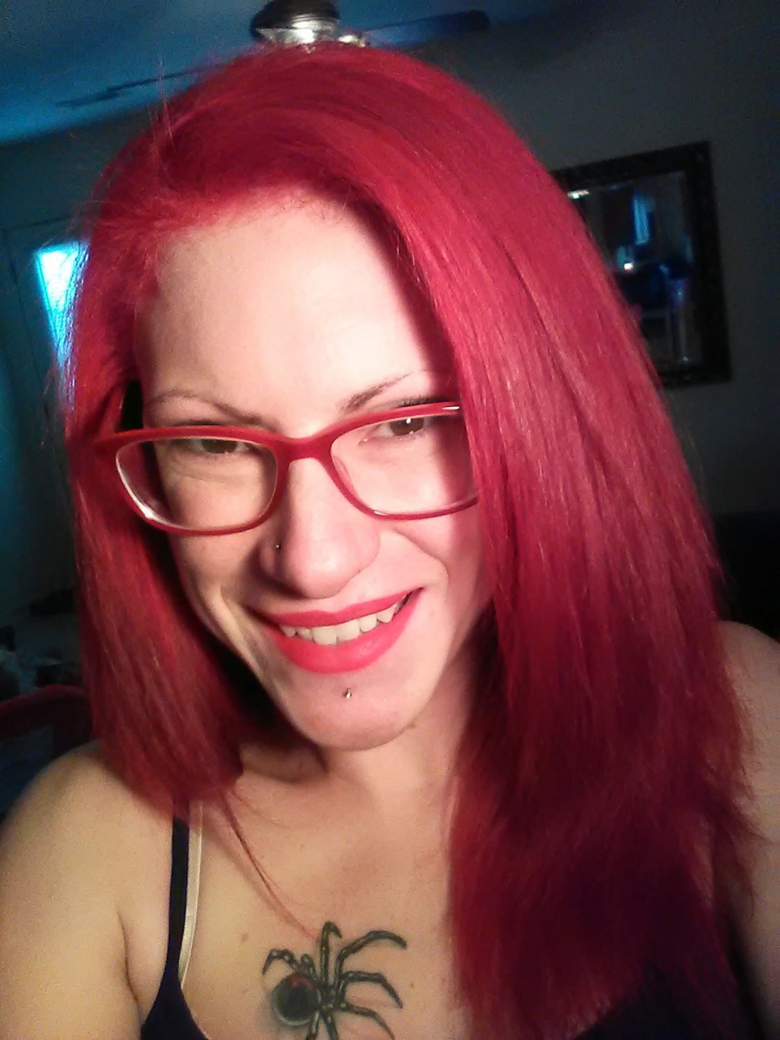 Sexy Redhead Milf former prostitute Nerdy hot glasses smoking #DNfLQpqh