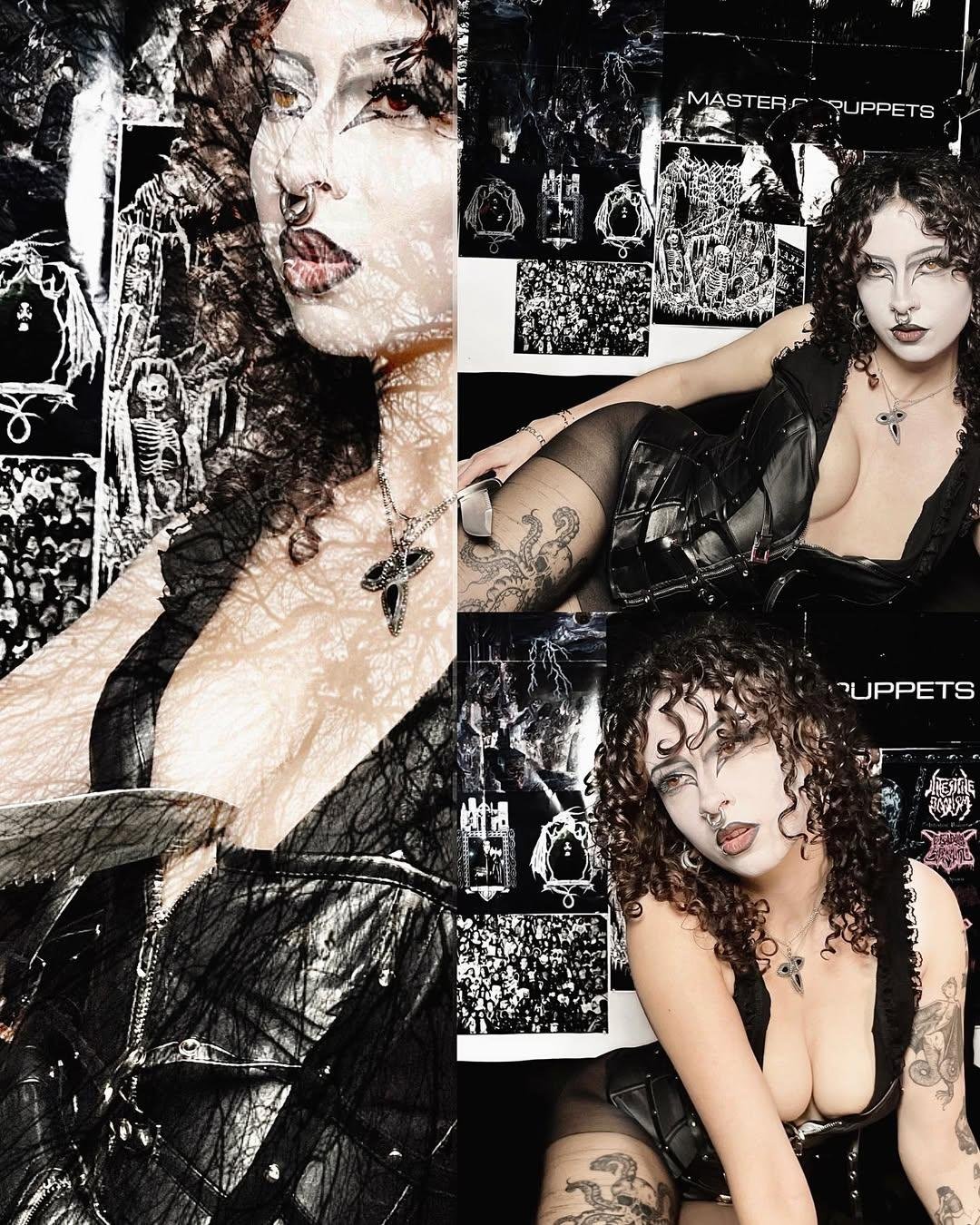 fjdfxxbj Latina Goth Slut Hottie METAL SLUT #FJDfxxBj