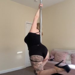 Wrapped around the pole and maybe your thoughts too