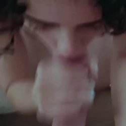 Cute teen slut big dick sucking