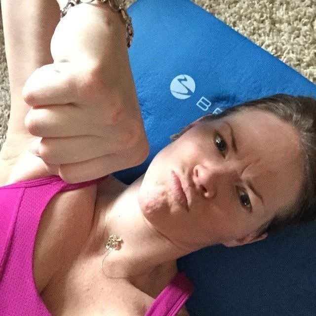 Heather didn’t want her big tits to draw a crowd, so here they are on the internet for all to see ;) #KzMcyr3l