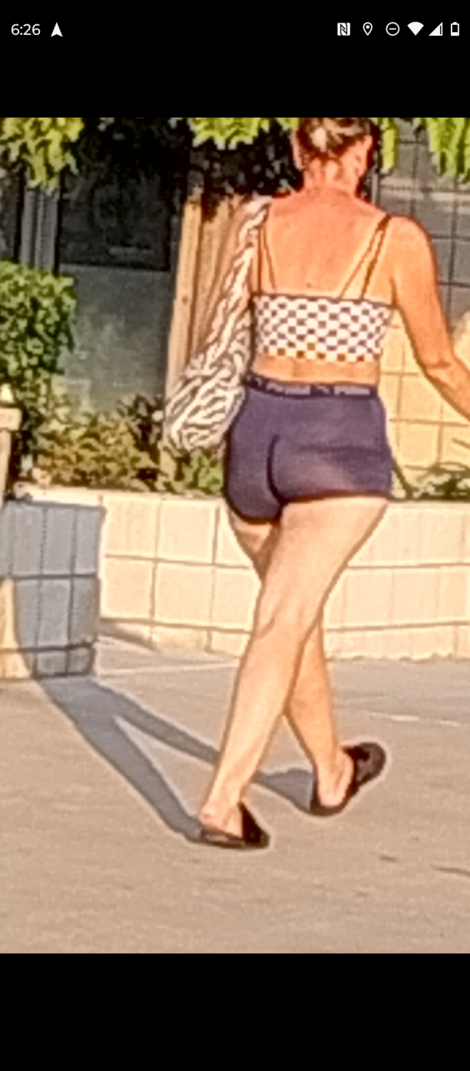 slutty girl walks around and shows off her beautiful ass. u know she wanted it to be seen and even p #mc9uimWC