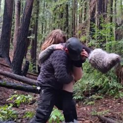 young girl needs daddy in forrest