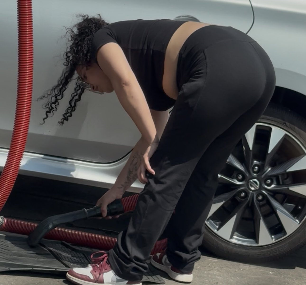 Bent over at carwash #rq0duEnd