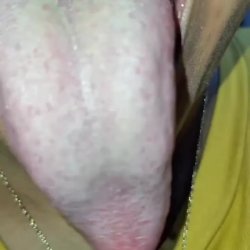Long tongue slut ready to get your big load