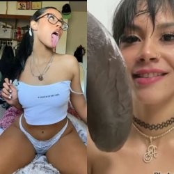 Big sister showing how it’s done to drain a big black dick