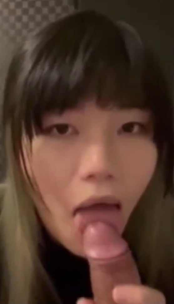 Brunette Asian Cutie Blowjob #TZjIQnp6