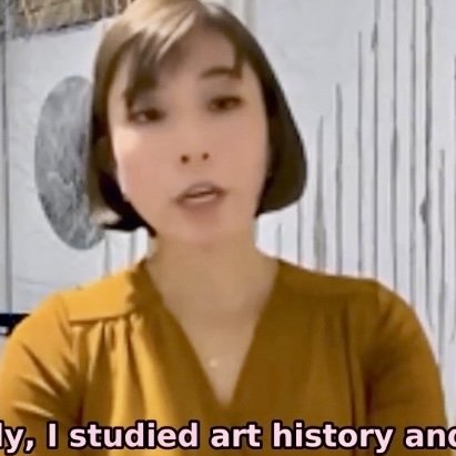"Do you think about history, your own history when creating art?" #UgnAa1ob