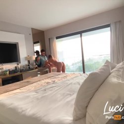 Rio de Janeiro’s hottest XXX – screwing a hotel guest with ample butt and insatiable Latina