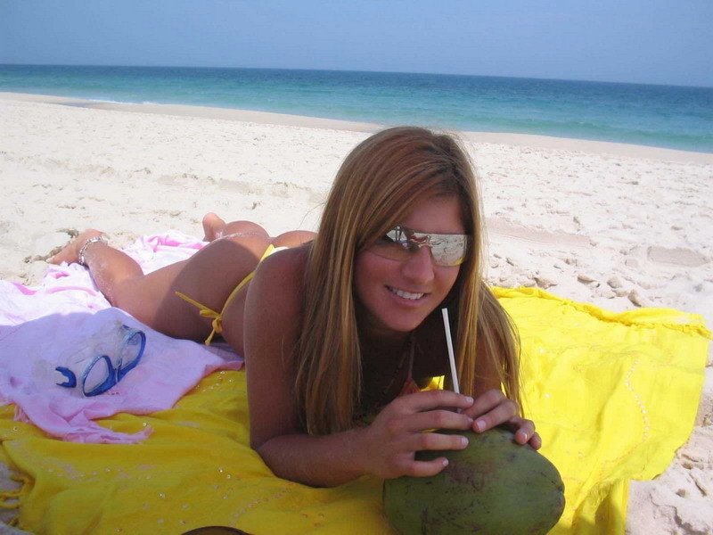 Loira carioca praiana #wbDISBEG