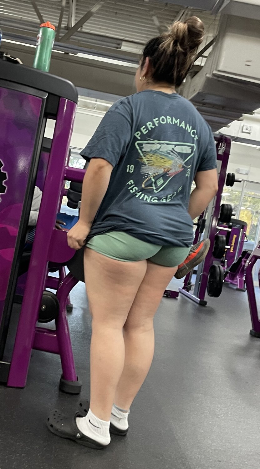 Candid Gym Thicc Ass Wedgie #XmW0t4aE