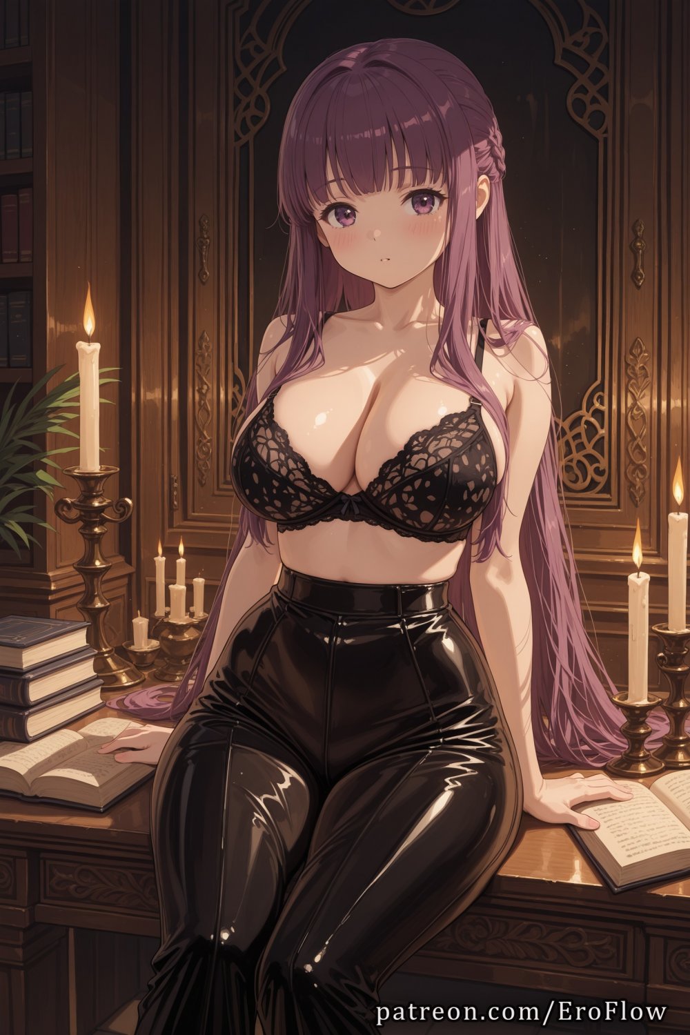 [EroFlow] Fern (Sousou no Frieren) [AI Generated] #xurfaxOS