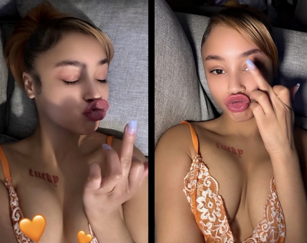 BᴀʙᴇCᴏᴄᴋ | 🥵Ⲙⲁⲙⲁ 𝓛ⲓⲣsss💦| Part 4 #DcFW5EBX